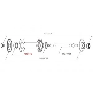 2 Roulements Roue Avant MAVIC M40078 Cosmic Carbone Kysrium Crossmax 61901 NSK (6901) 4 2 Roulements Roue Avant MAVIC M40078 Cosmic Carbone Kysrium Crossmax 61901 NSK (6901) – Image 2