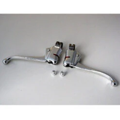 Leviers De Frein Vintage De Vélo DC135 Dia-Compe Couleur Argent -Magasin De Sport De Vélo leviers de frein vintage de velo dc135 dia compe full 3