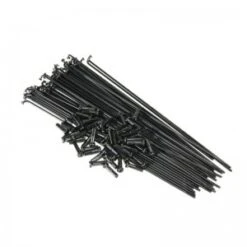 Pack De 50 Rayons MUTINY DB Spokes Acier / 194mm Noir (BMX)