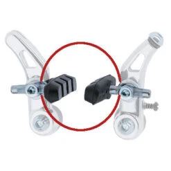 Patins Cantilever 60 Mm Pour Frein Vélo - La Paire -Magasin De Sport De Vélo patins cantilever 60 mm pour frein velo la paire full 4