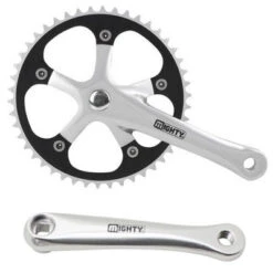 Mighty Pédalier Vélo Mono Plateau Pour Single Speed Et Fixie