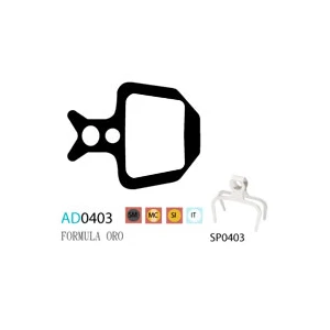 Plaquettes ASHIMA AD0403-SM Semi Metal FORMULA ORO K24 K18 PURO BIANCO 5 Plaquettes ASHIMA AD0403-SM Semi Metal FORMULA ORO K24 K18 PURO BIANCO – Image 3