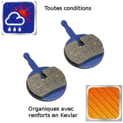 Plaquettes Organiques Pour Frein à Disque De Vélo - AVID BB5 10 Plaquettes Organiques Pour Frein à Disque De Vélo - AVID BB5 -Magasin De Sport De Vélo plaquettes organiques pour frein a disque de velo avid bb5 full 3