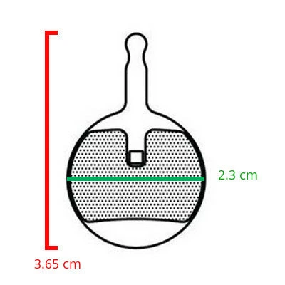 Plaquettes Organiques Pour Frein à Disque De Vélo - AVID BB5 8 Plaquettes Organiques Pour Frein à Disque De Vélo - AVID BB5 – Image 6