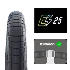 Pneu Vélo Schwalbe Big Apple 16 X 2.00 -Magasin De Sport De Vélo pneu velo schwalbe big apple 16 x 2 00 full 3