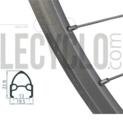 Rodi Roue Avant Vélo De Course Stylus Racing -Magasin De Sport De Vélo roue avant velo de course stylus racing full 4