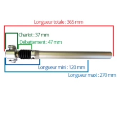 Tige De Selle Vélo 27.2 Suspendue Avec élastomère PM 1000 12 Tige De Selle Vélo 27.2 Suspendue Avec élastomère PM 1000 -Magasin De Sport De Vélo tige de selle velo 27 2 suspendue avec elastomere pm 1000 full 5