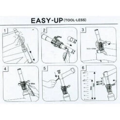 Tube Aheadset à Réglage Rapide En Hauteur Easy Up Satori 11 Tube Aheadset à Réglage Rapide En Hauteur Easy Up Satori -Magasin De Sport De Vélo tube aheadset a reglage rapide en hauteur easy up satori full 4