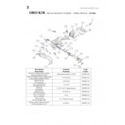 Vis De Réglage Levier FORMULA FD40064-20 ORO K18 K24 Puro Bianco / Lever Adjustement Kit -Magasin De Sport De Vélo vis de reglage levier formula fd40064 20 oro k18 k24 puro bianco lever adjsutement kit 2